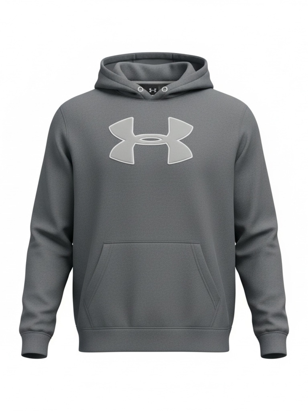 Under Armour Gray Hoodie with White Logo